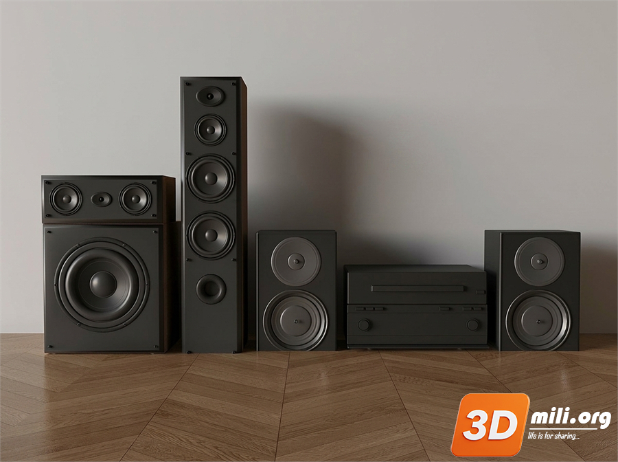 Audio tech 3D Models